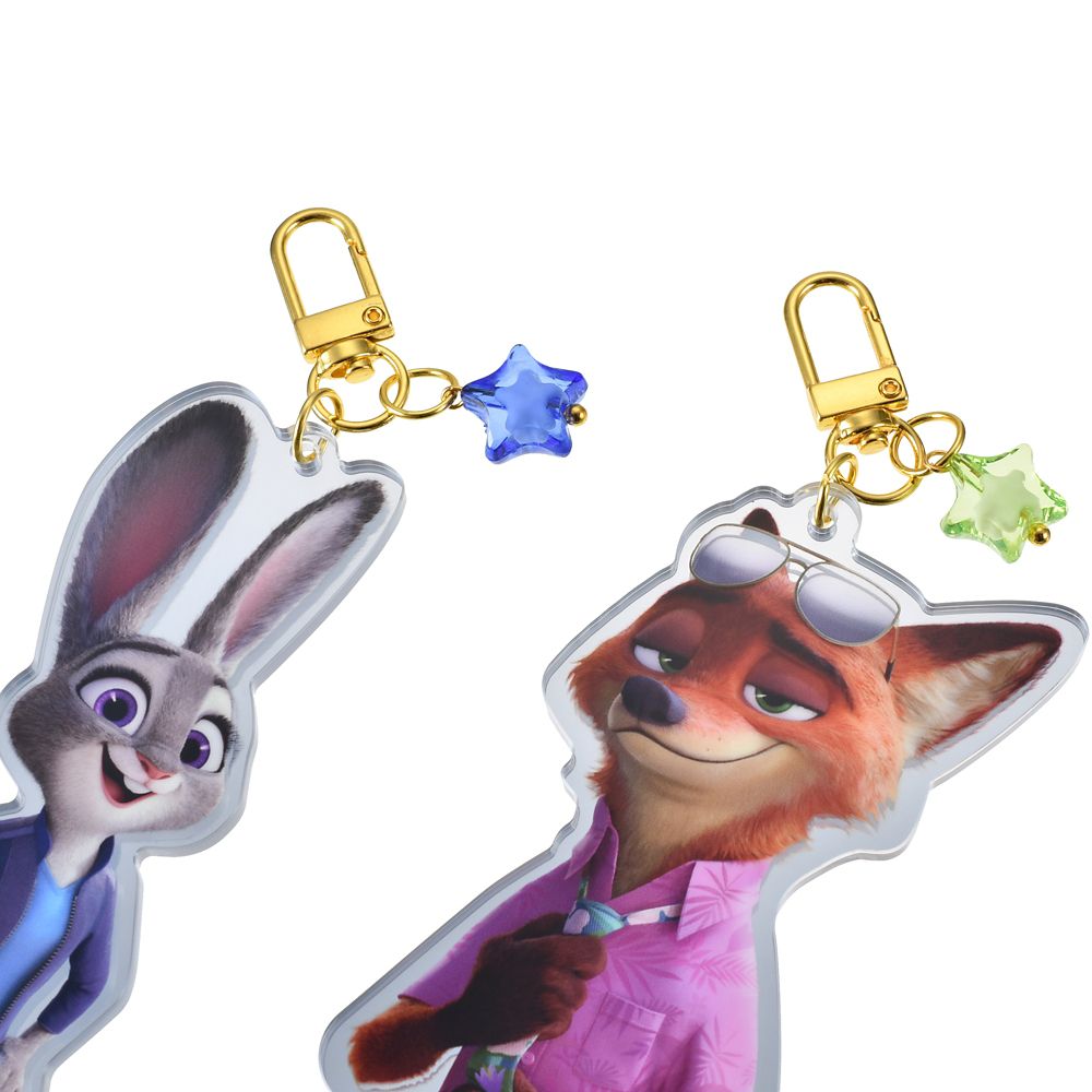 ニック・ワイルド＆ジュディ・ホップス キーホルダー・キーチェーン ペア Disney ZOOTOPIA2