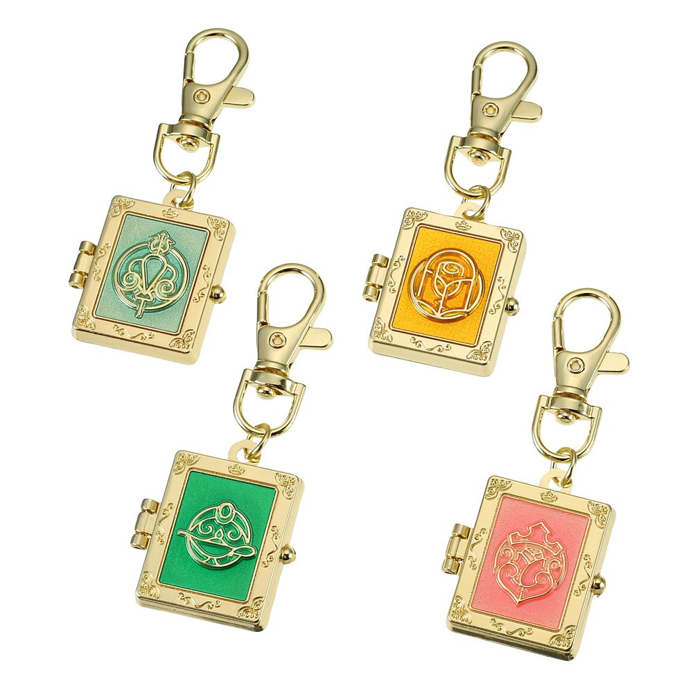 ディズニーキャラクター シークレットキーホルダー スクエア ロケットチャーム ディズニープリンセス