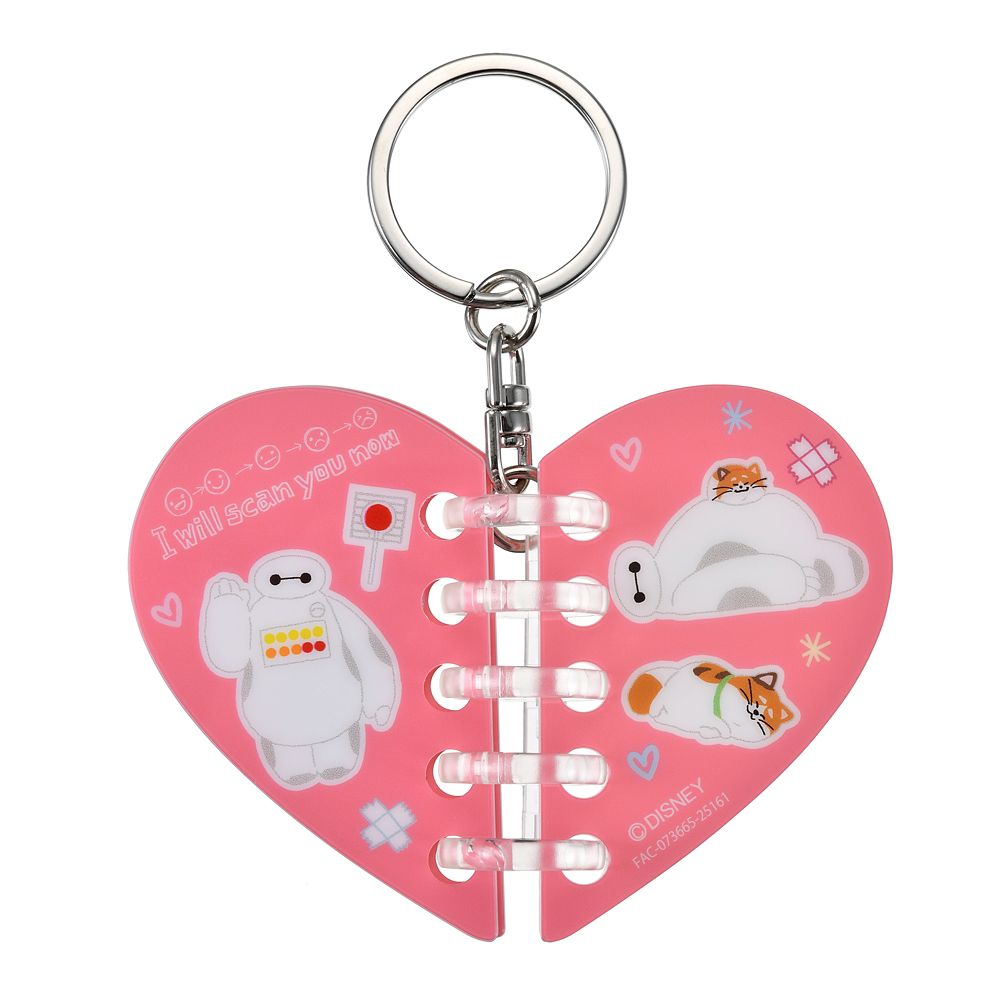 ベイマックス キーホルダー・キーチェーン ルーズリーフ風 Key chain Fes