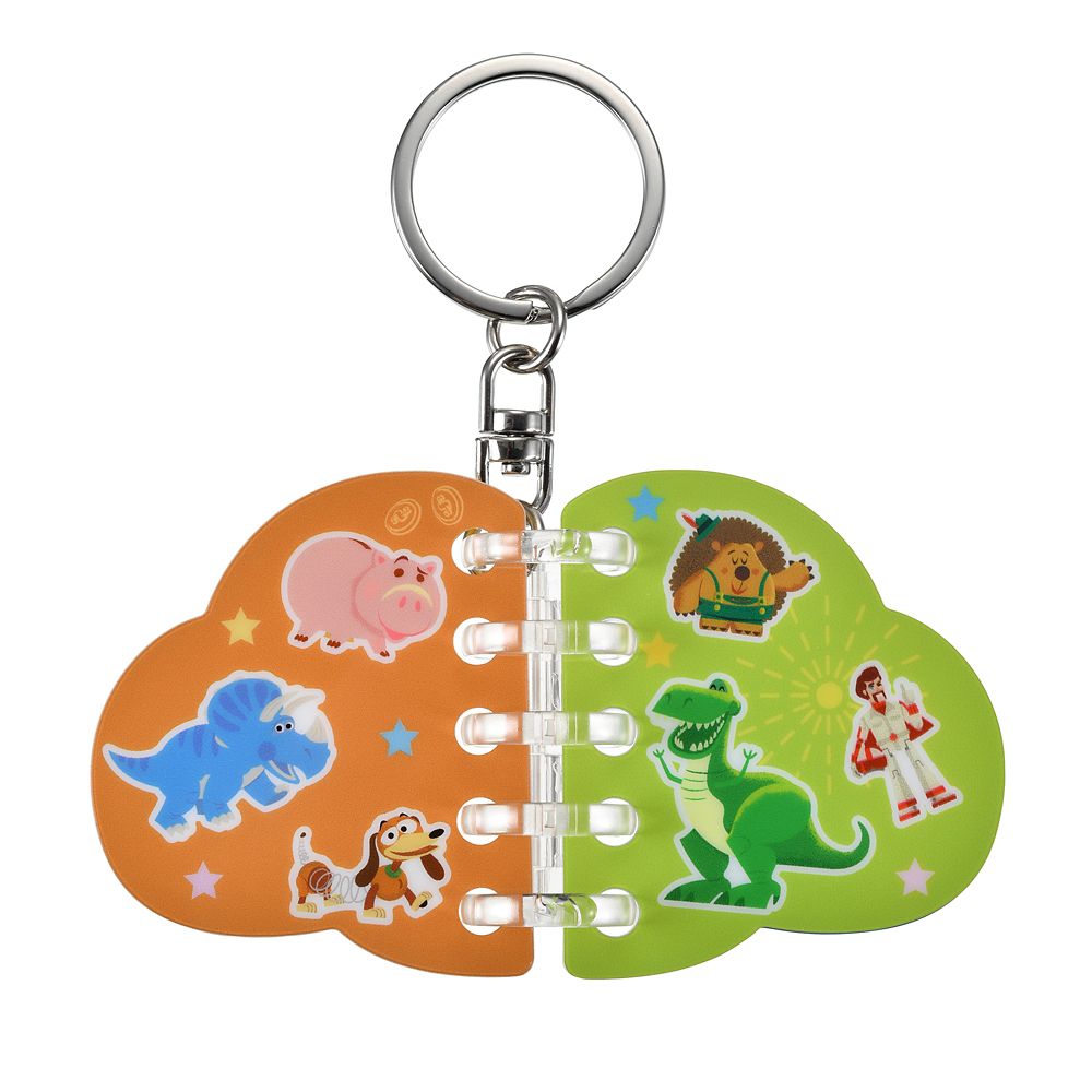 トイ・ストーリー4 キーホルダー・キーチェーン ルーズリーフ風 デフォルメ Key chain Fes