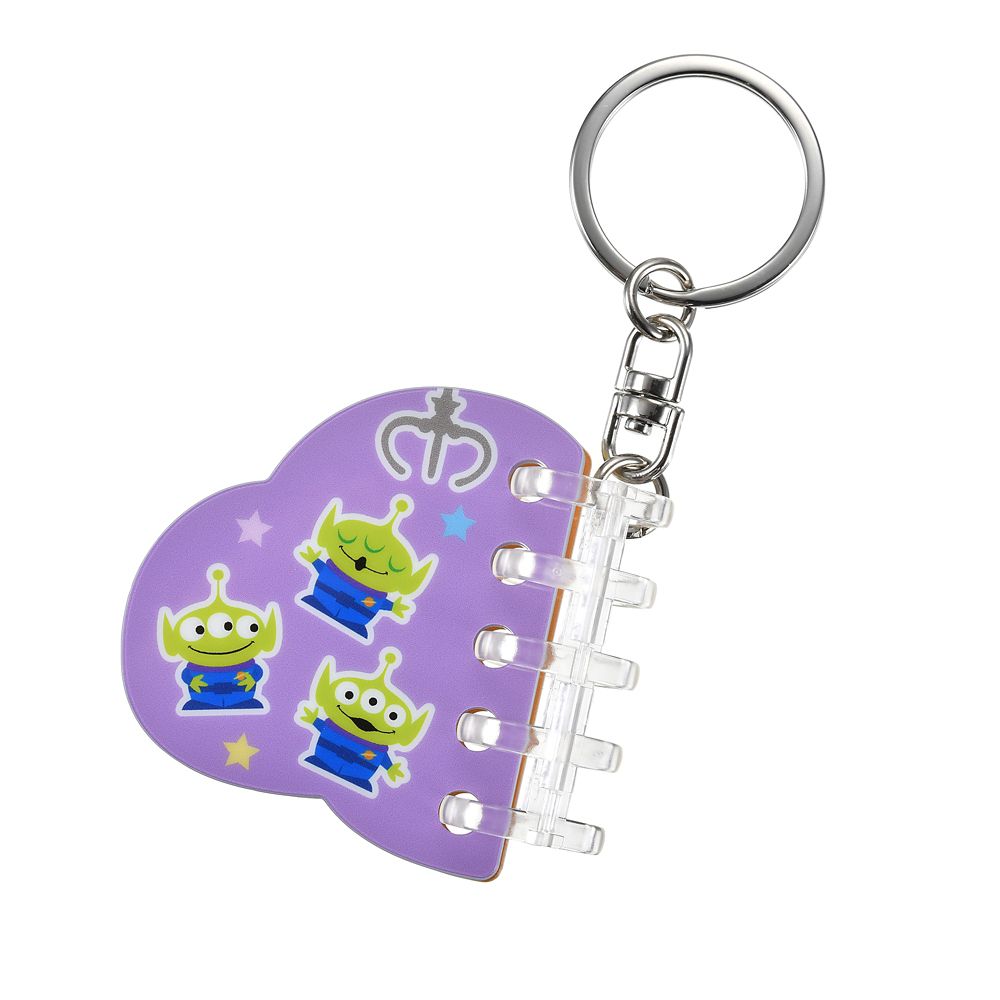 トイ・ストーリー4 キーホルダー・キーチェーン ルーズリーフ風 デフォルメ Key chain Fes