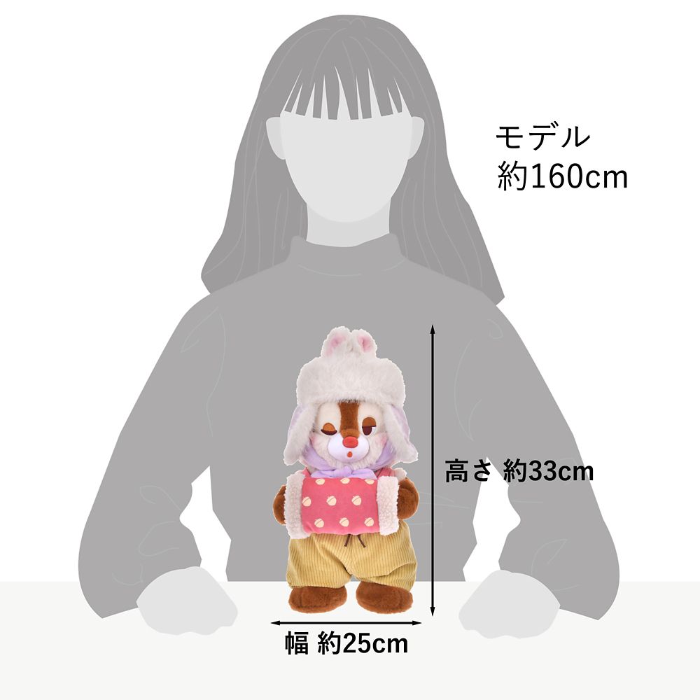 デール ぬいぐるみ Winter CHIP &lsquo;N DALE