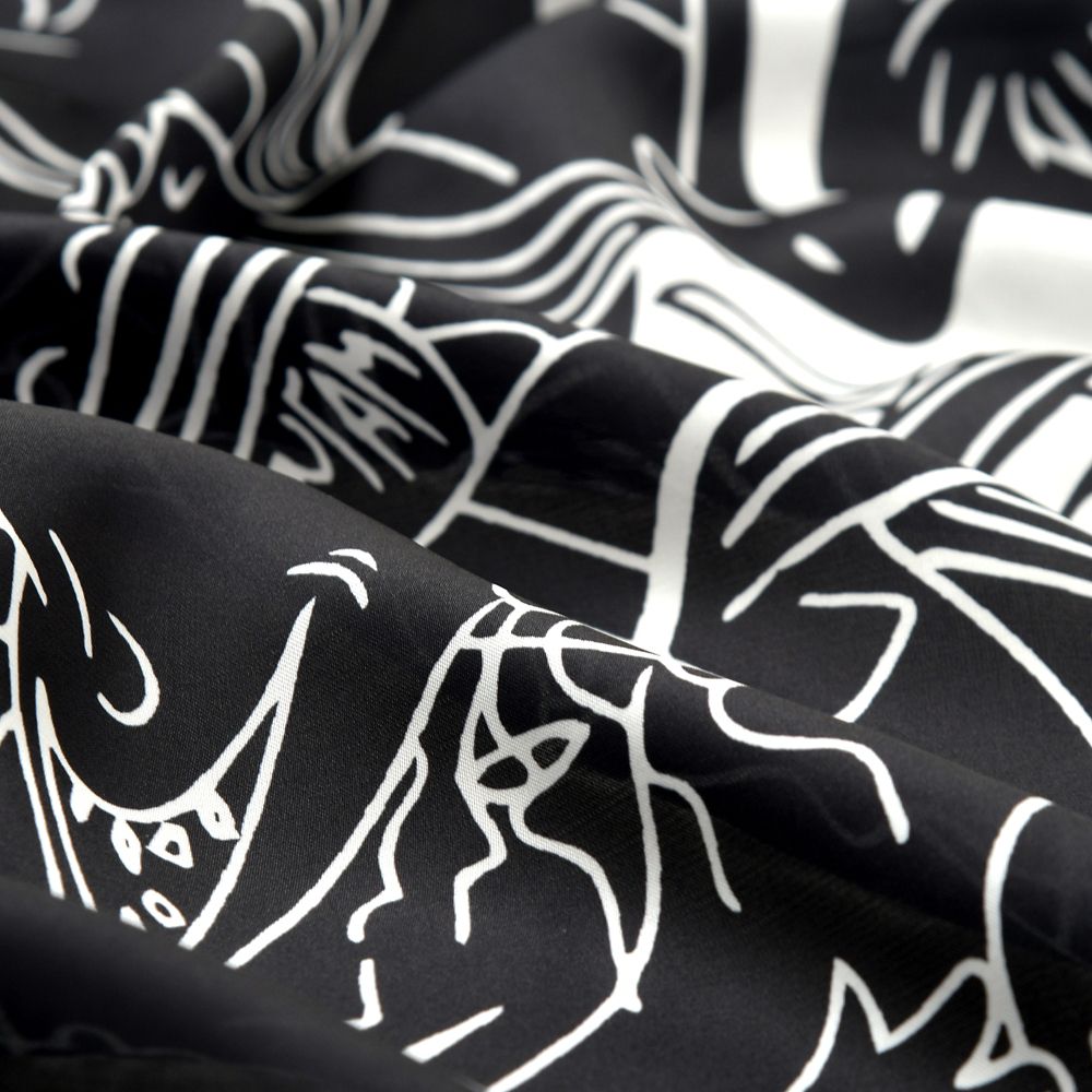 ティム・バートン ナイトメアー・ビフォア・クリスマス スカーフ・リング セット