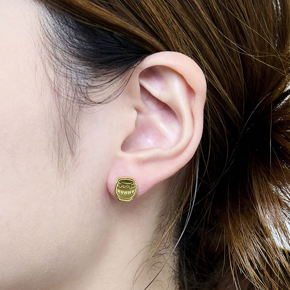 【ザ・キッス】 DI-SPE701　くまのプーさん　シルバー ピアス