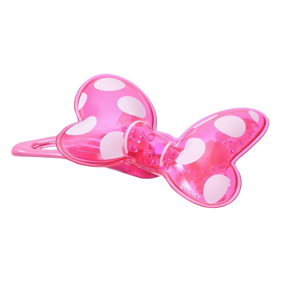 【キッズ用】ミニー ヘアピン スリーピン リボン シャカシャカ