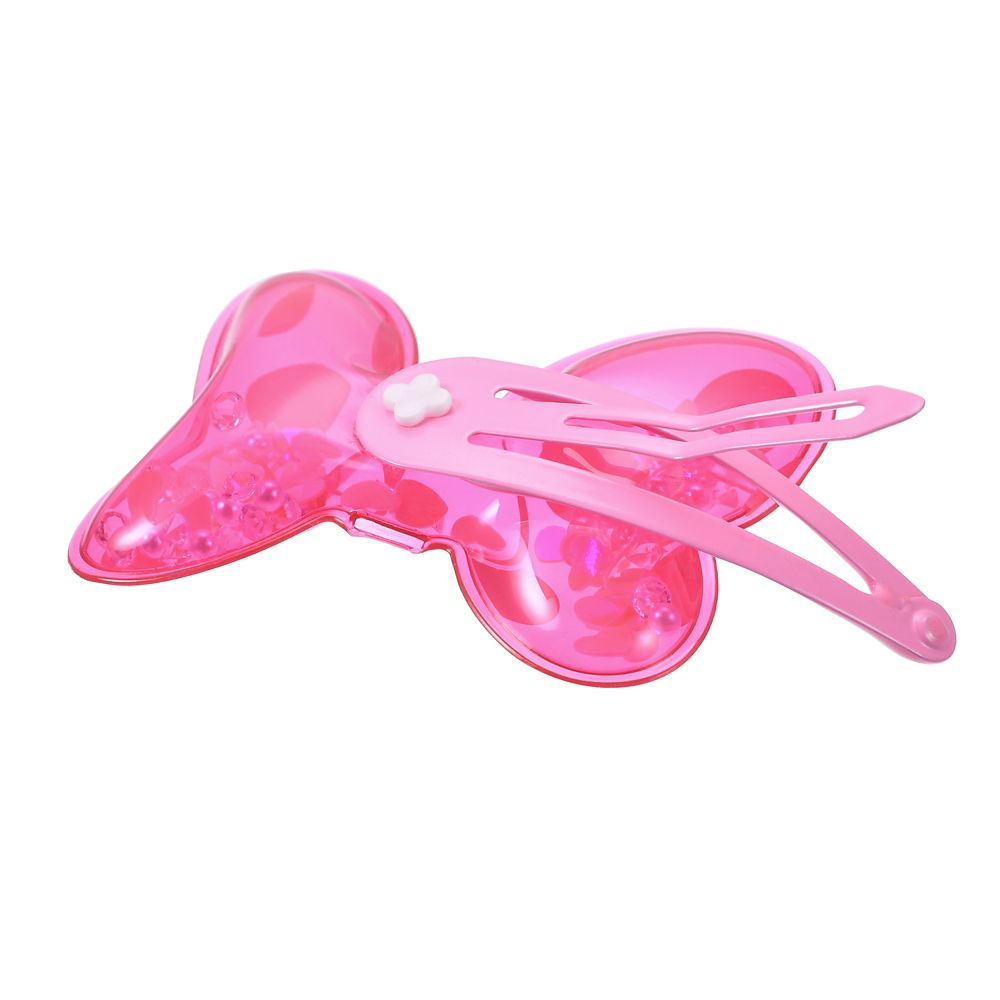 【キッズ用】ミニー ヘアピン スリーピン リボン シャカシャカ