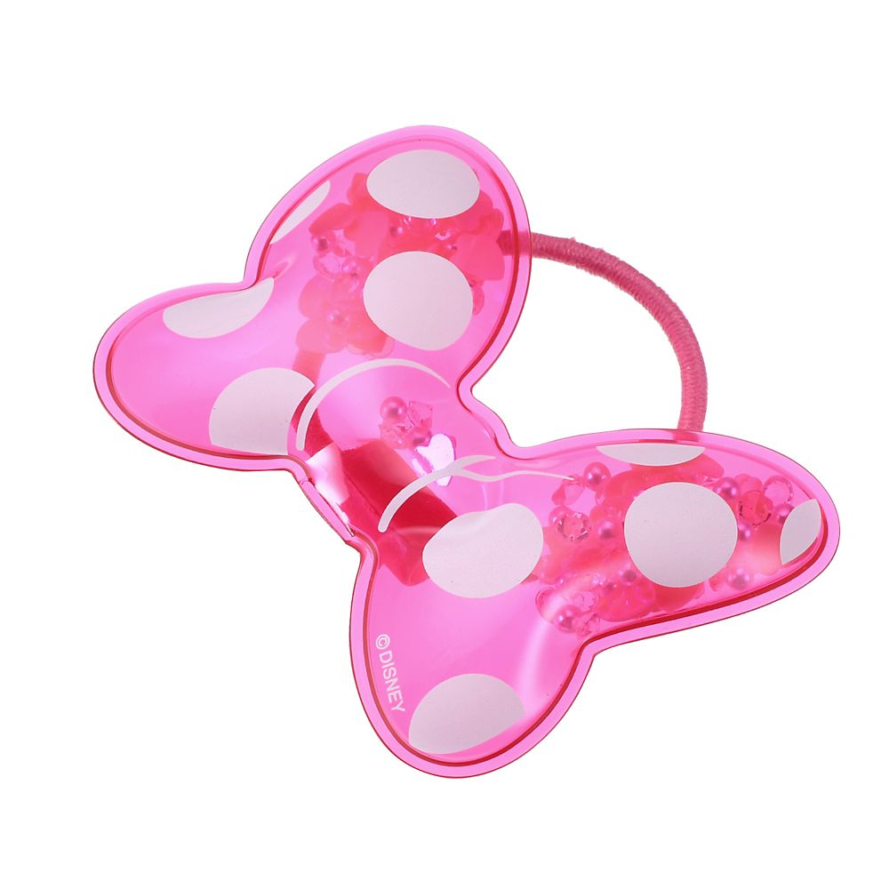 【キッズ用】ミニー ヘアポニー リボン シャカシャカ