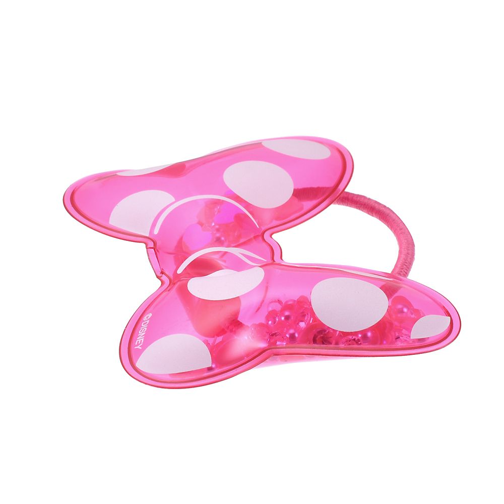 【キッズ用】ミニー ヘアポニー リボン シャカシャカ