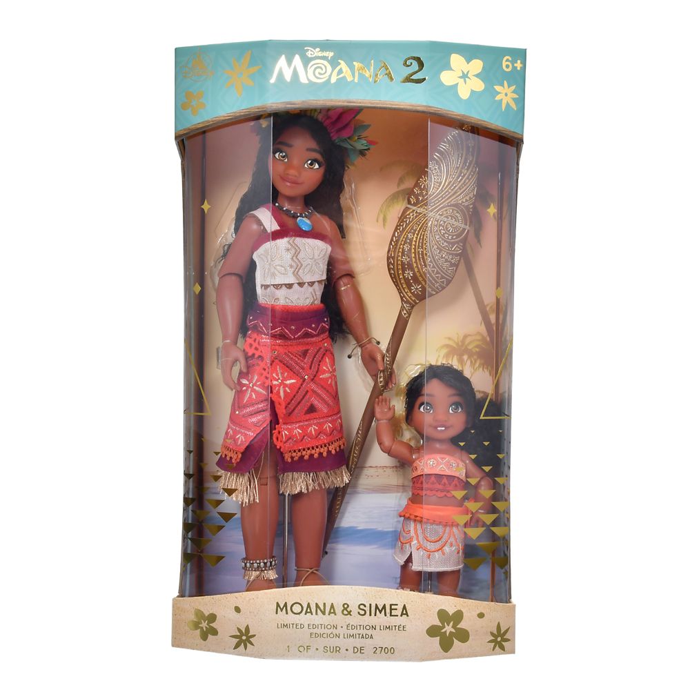 モアナ＆シメア ドール セット モアナと伝説の海2