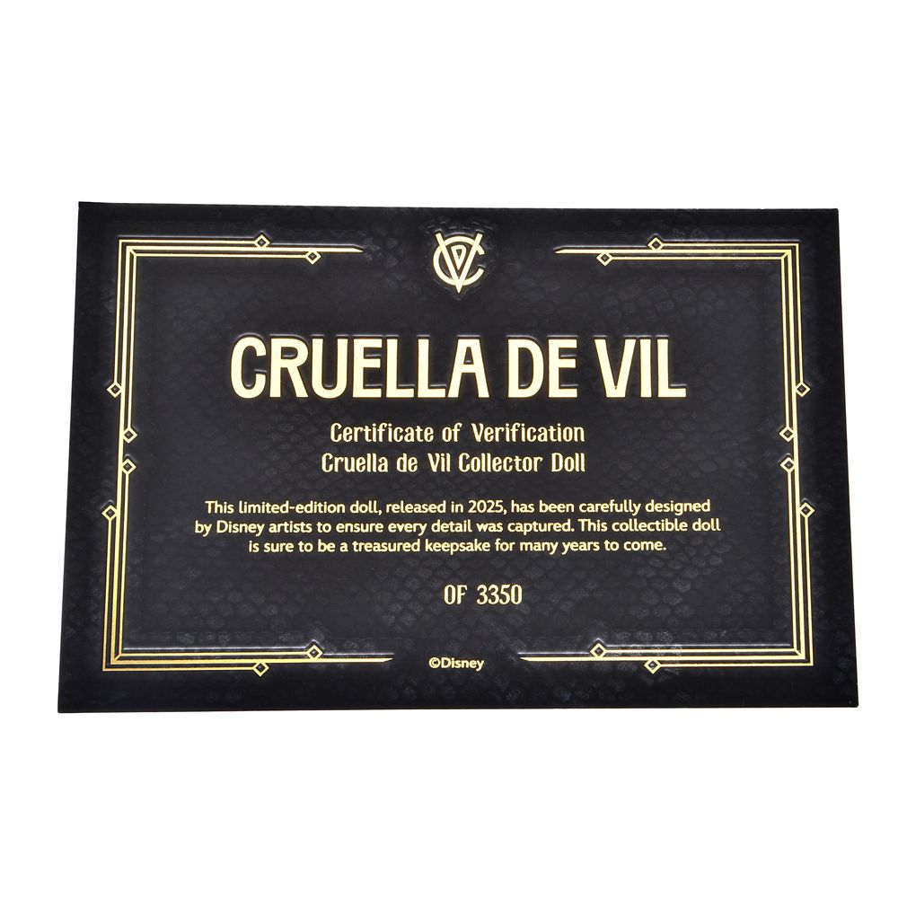 クルエラ・ド・ビル ドール 65th アニバーサリー