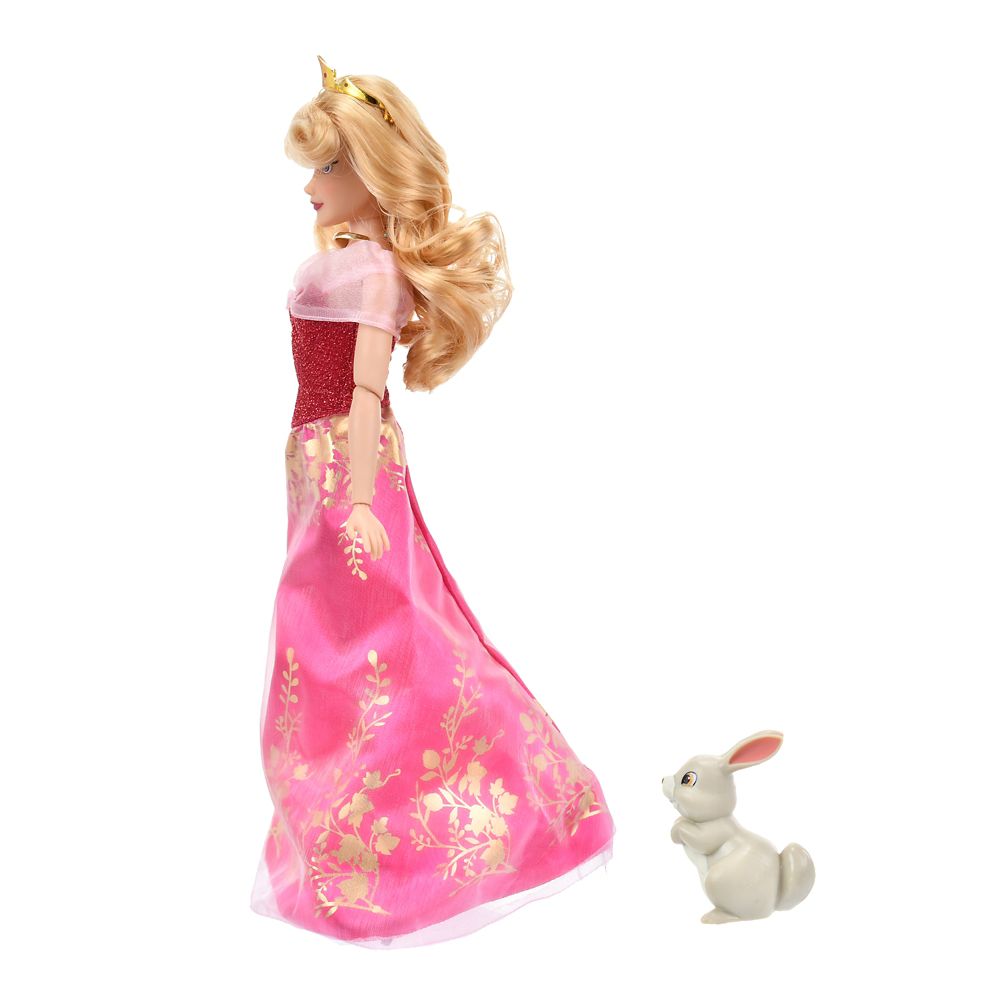 オーロラ姫＆ウサギ クラシックドール フィギュア付き