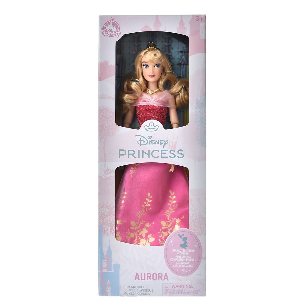 オーロラ姫＆ウサギ クラシックドール フィギュア付き