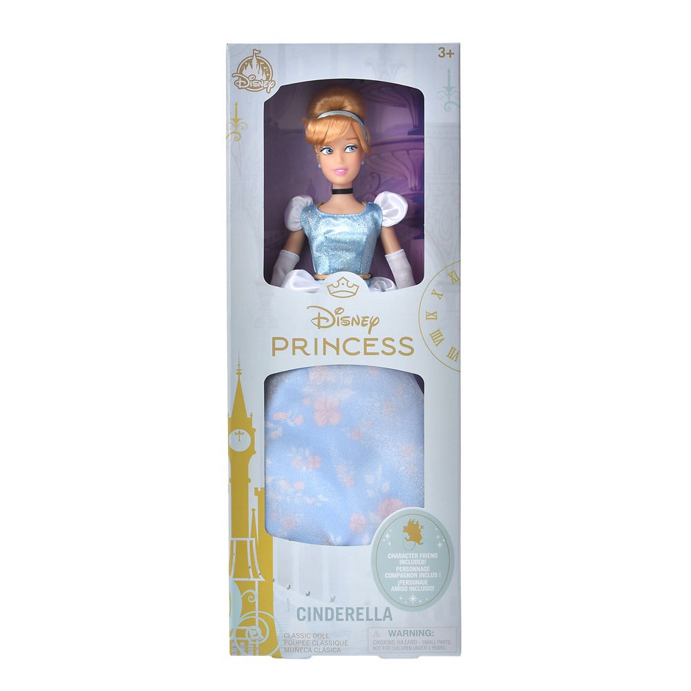 シンデレラ＆ガス クラシックドール フィギュア付き