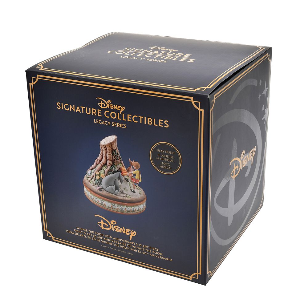 プー＆フレンズ フィギュア オルゴール 60th アニバーサリー