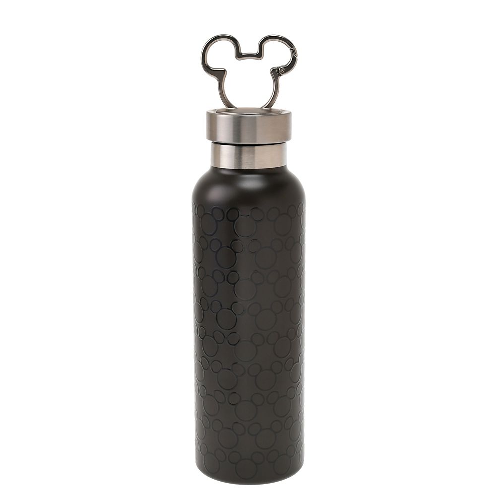 ミッキー 水筒・ウォーターボトル ステンレス カラビナ アイコン柄