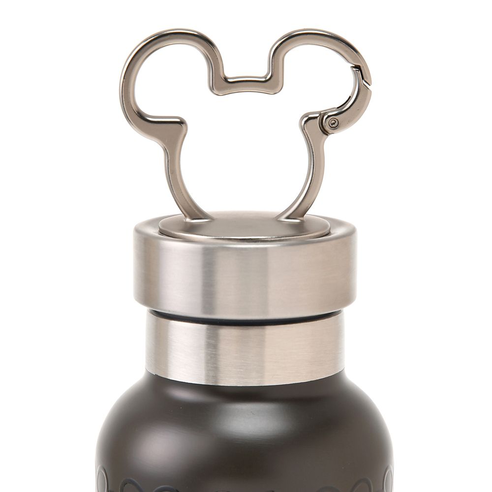 ミッキー 水筒・ウォーターボトル ステンレス カラビナ アイコン柄