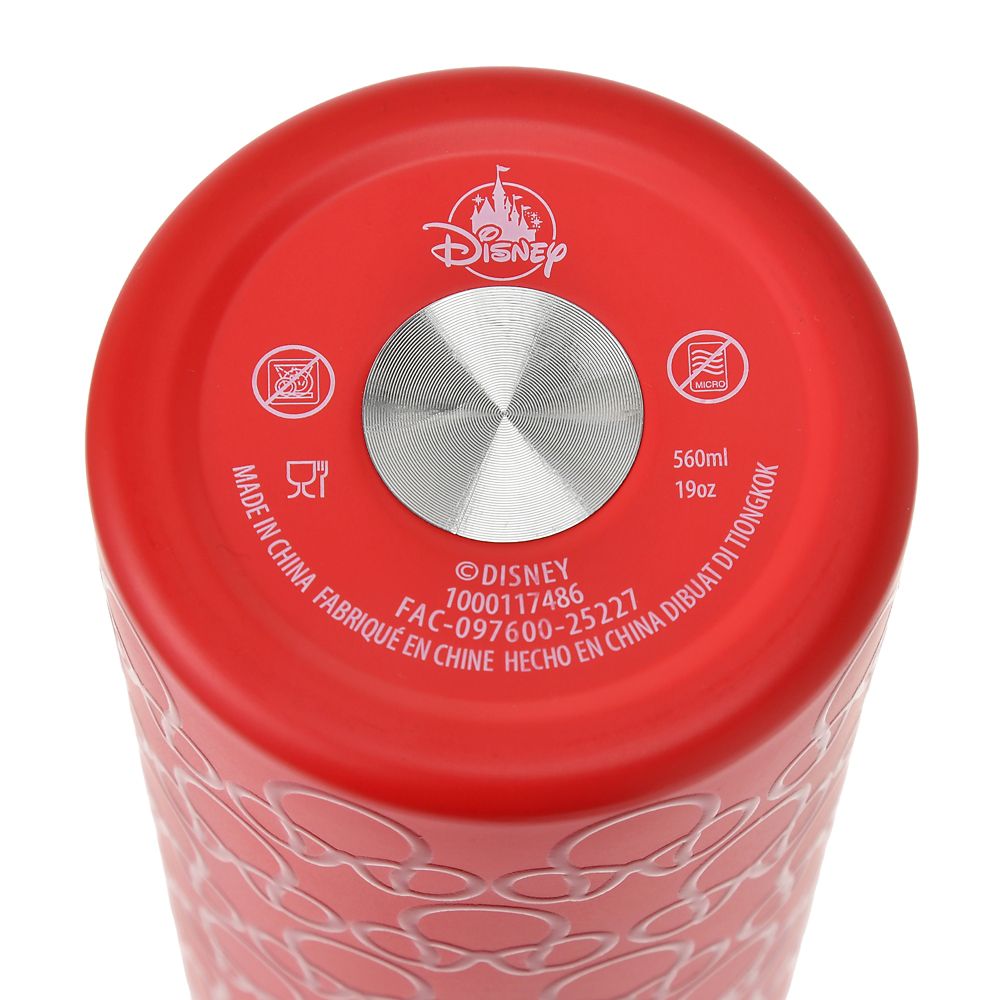 ミニー 水筒・ウォーターボトル ステンレス カラビナ アイコン柄