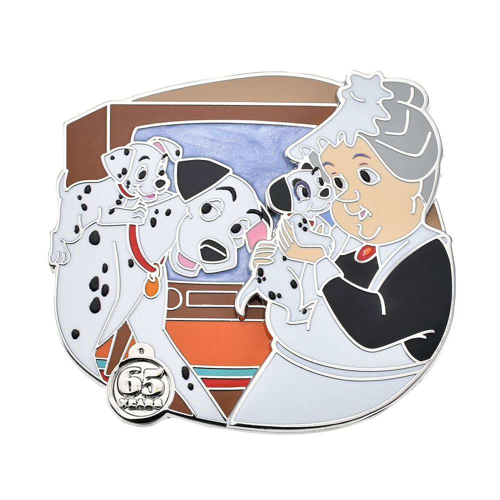ポンゴ＆ナニー ピンバッジ 65th アニバーサリー