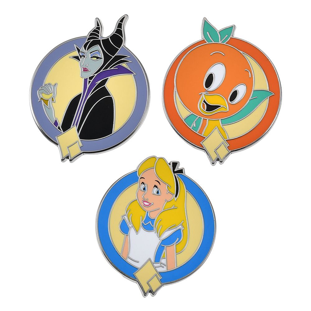 ディズニーキャラクター シークレットピンバッジ Enchanted Ensemble