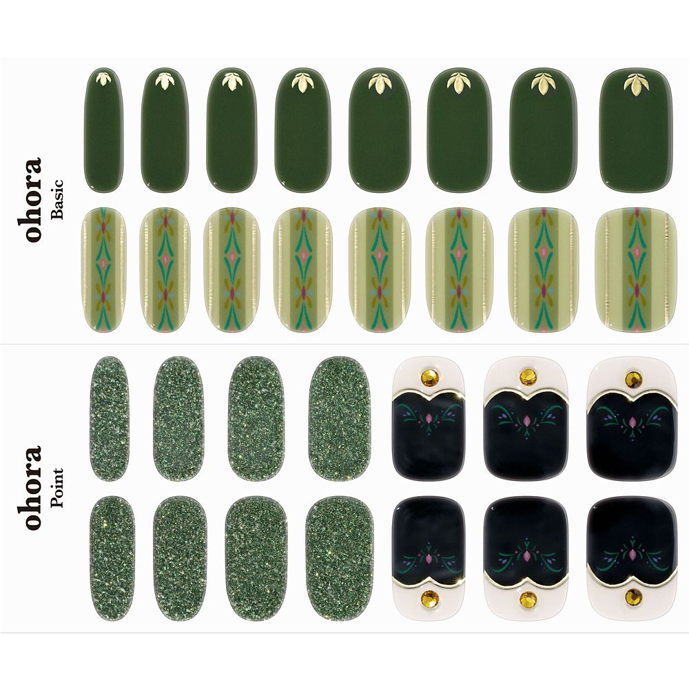 【ohora】アナ ネイルシール セミキュアジェルネイル NP-045-JC