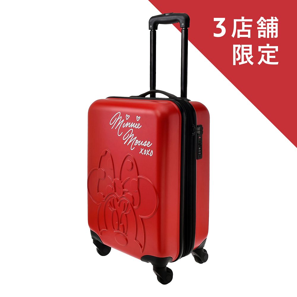 ミニー スーツケース(S) 21L Red Minnie