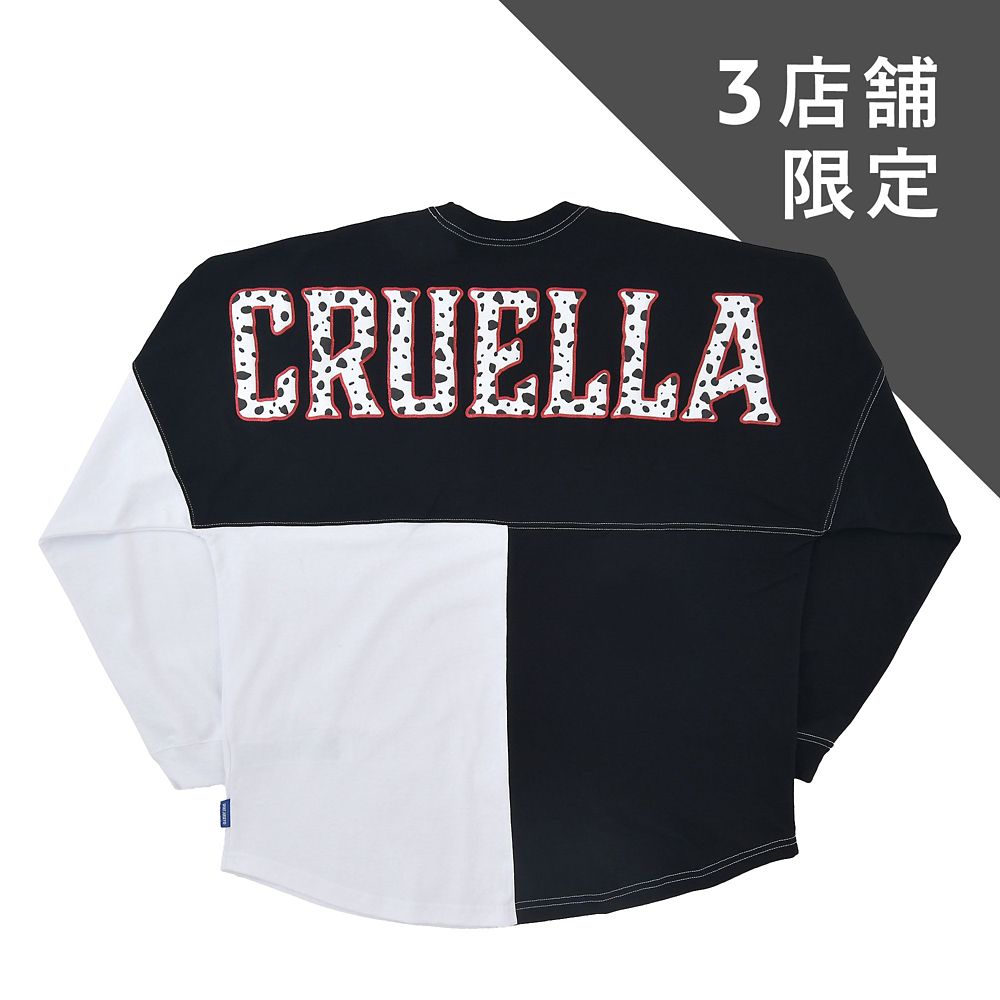 【Spirit Jersey】クルエラ・ド・ビル 長袖Tシャツ 65th アニバーサリー XL
