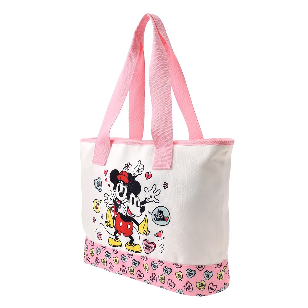 ミッキー＆ミニー トートバッグ ハート Perfect Pair