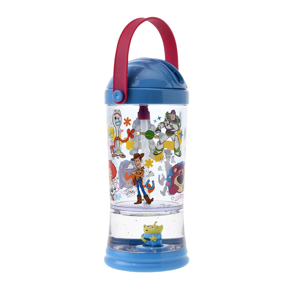 【キッズ用】トイ・ストーリー 水筒・ウォーターボトル スノードーム ネームロゴ