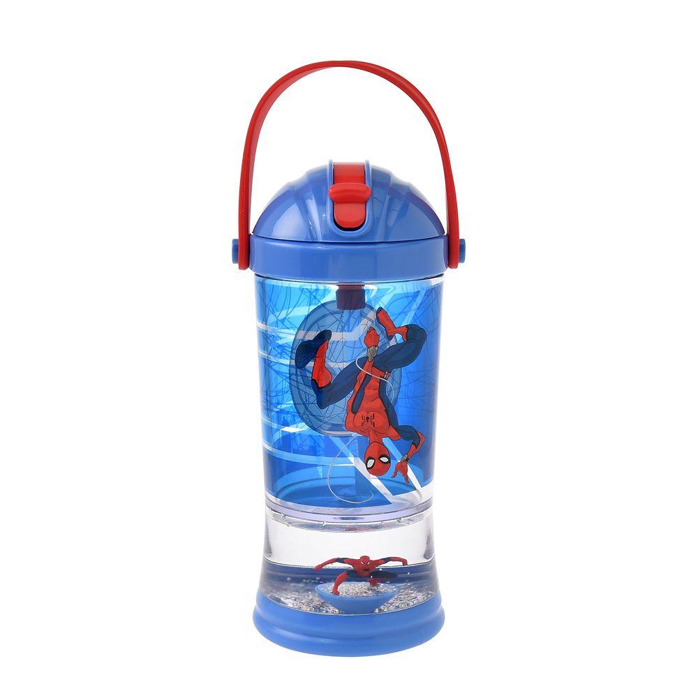 【キッズ用】マーベル スパイダーマン 水筒・ウォーターボトル スノードーム