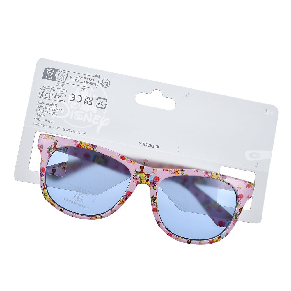 【キッズ用】シンデレラ、ベル、ティアナ ファッション用グラス 総柄