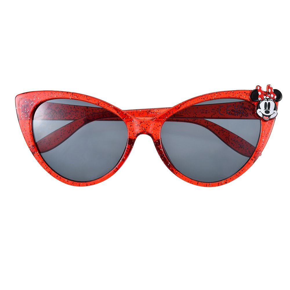 【キッズ用】ミニー ファッション用グラス ラメフレーム