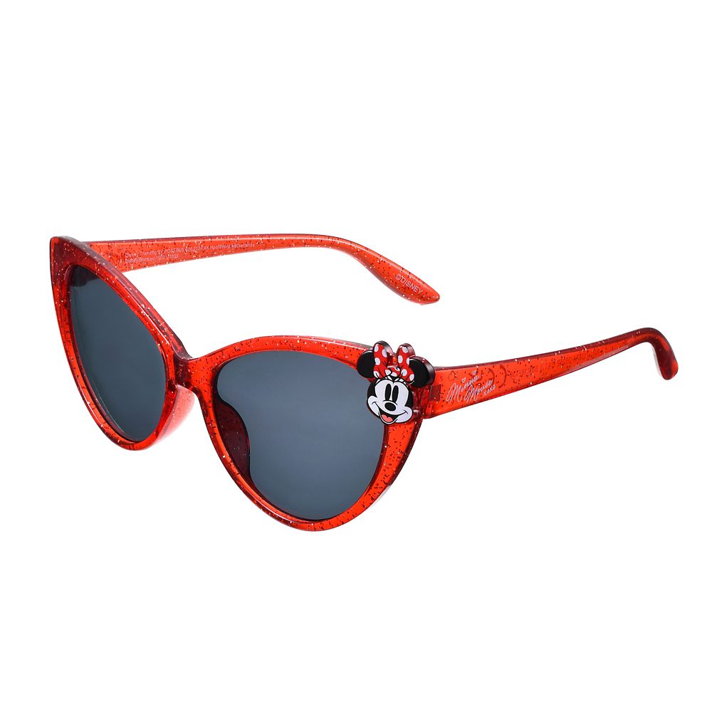 【キッズ用】ミニー ファッション用グラス ラメフレーム