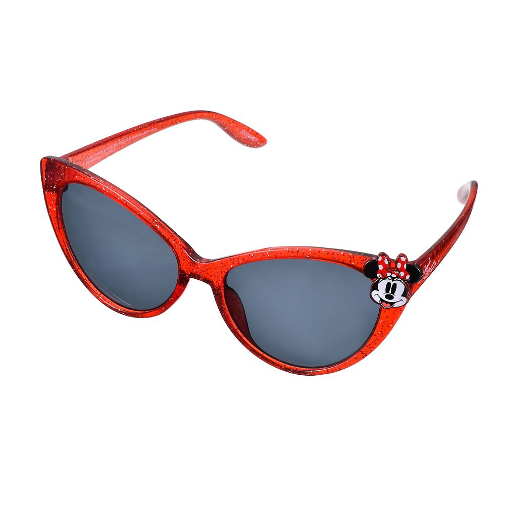 【キッズ用】ミニー ファッション用グラス ラメフレーム