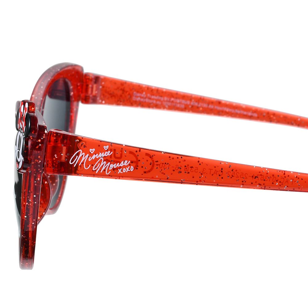 【キッズ用】ミニー ファッション用グラス ラメフレーム