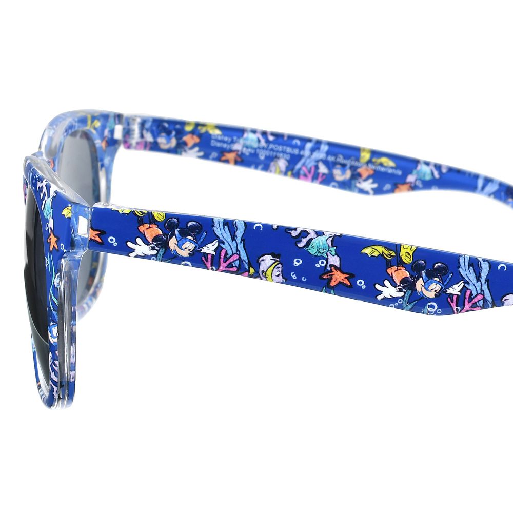 【キッズ用】ミッキー ファッション用グラス 総柄