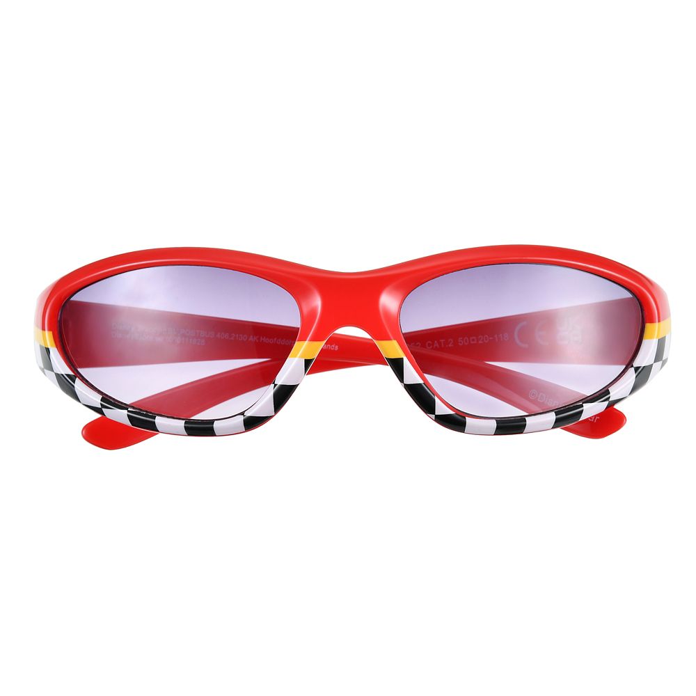 【キッズ用】ライトニング・マックィーン ファッション用グラス チェッカーフラッグ