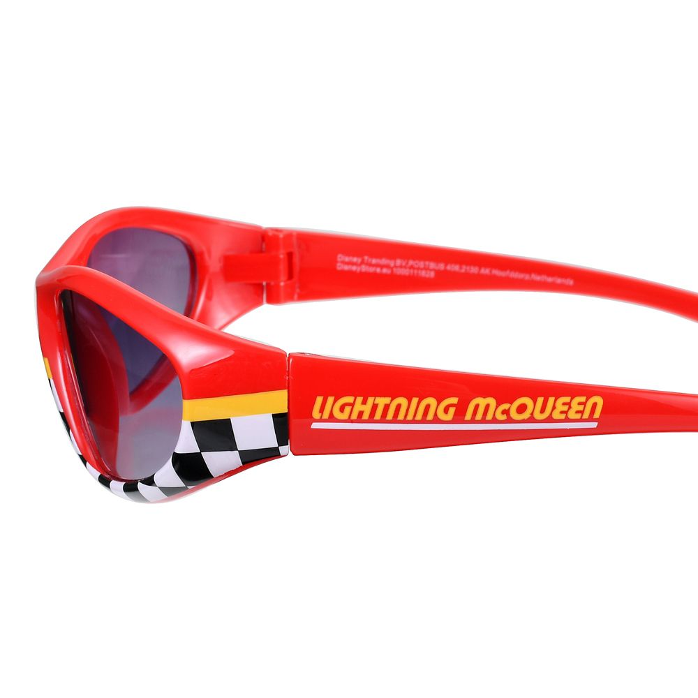 【キッズ用】ライトニング・マックィーン ファッション用グラス チェッカーフラッグ