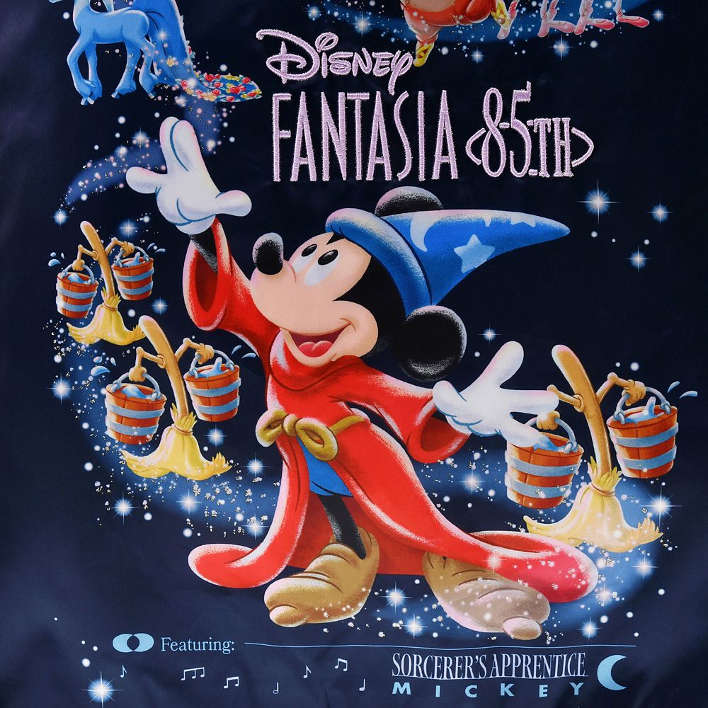 ファンタジア トートバッグ チャーム付き Disney FANTASIA 85TH