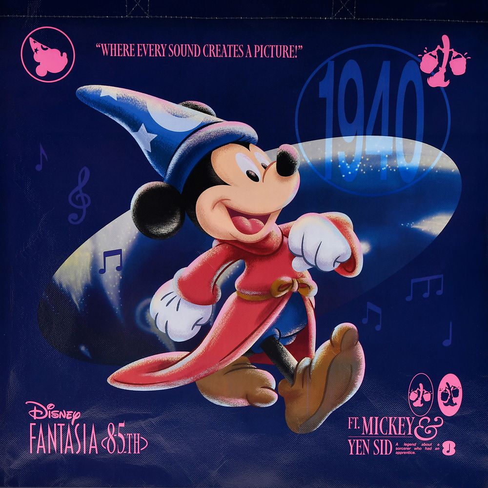 ファンタジア ショッピングバッグ・エコバッグ Disney FANTASIA 85TH
