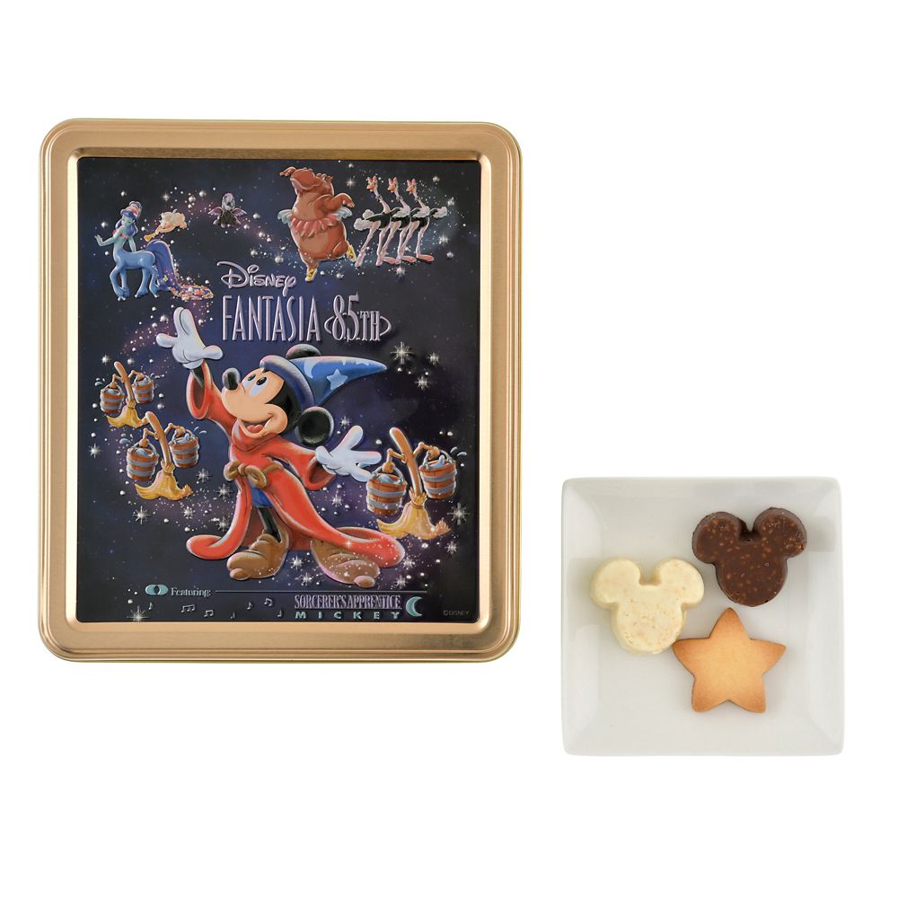 【再入荷】ファンタジア クランチチョコレート・クッキー アソート 缶入り Disney FANTASIA 85TH