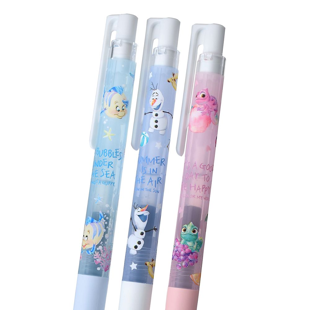 フランダー、パスカル、オラフ ジュースアップ 0.4 ゲルインキボールペン セット suisai