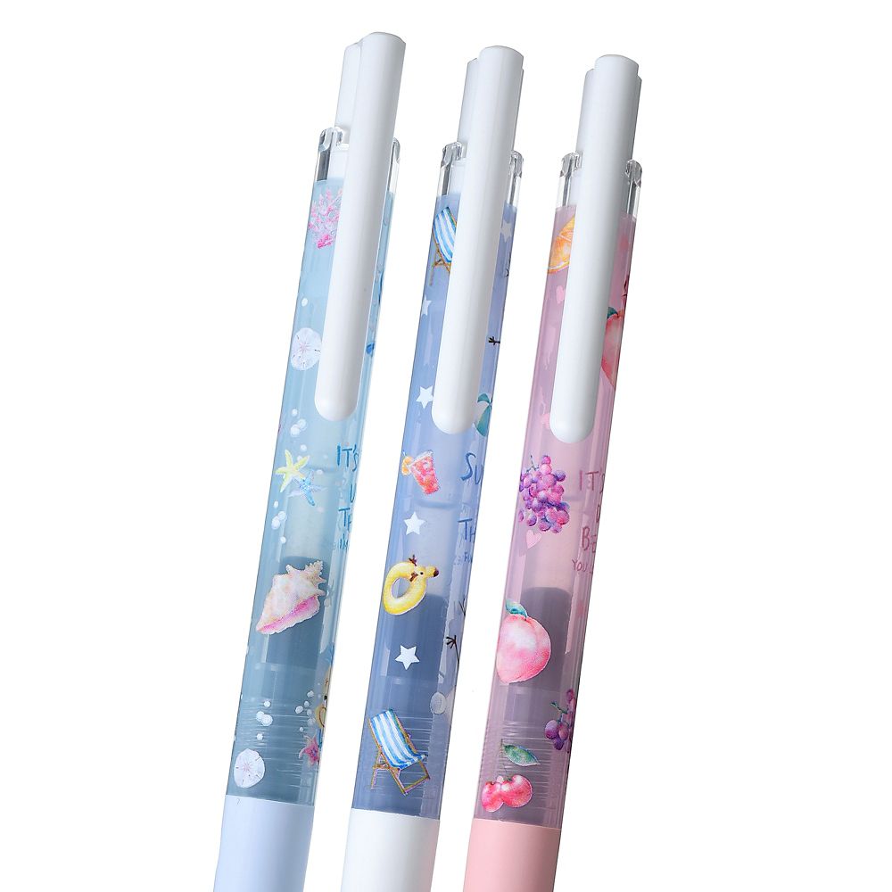 フランダー、パスカル、オラフ ジュースアップ 0.4 ゲルインキボールペン セット suisai