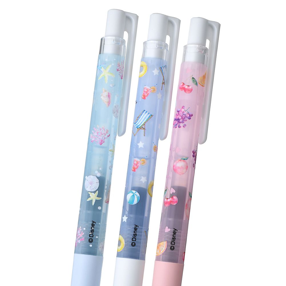 フランダー、パスカル、オラフ ジュースアップ 0.4 ゲルインキボールペン セット suisai