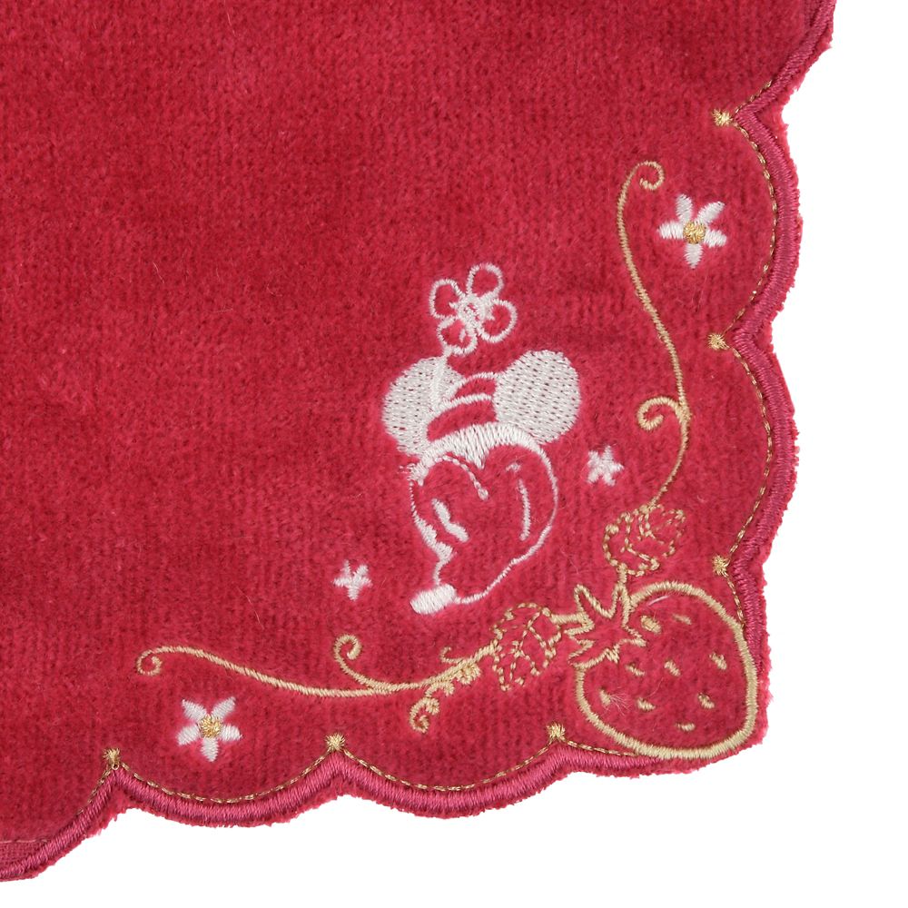 ミニー ミニタオル Strawberry＆Flower