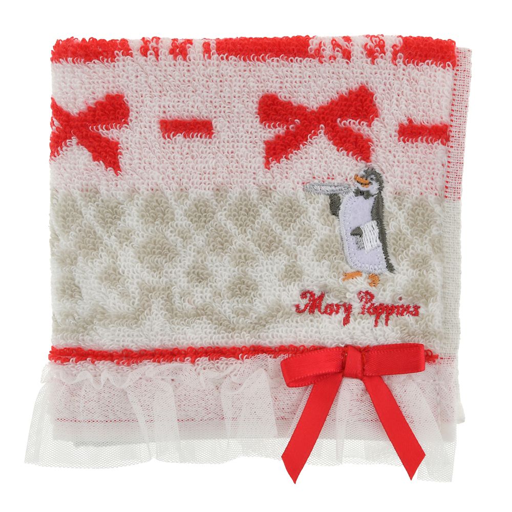 ペンギン・ウェイター ミニタオル パターン メリー・ポピンズ