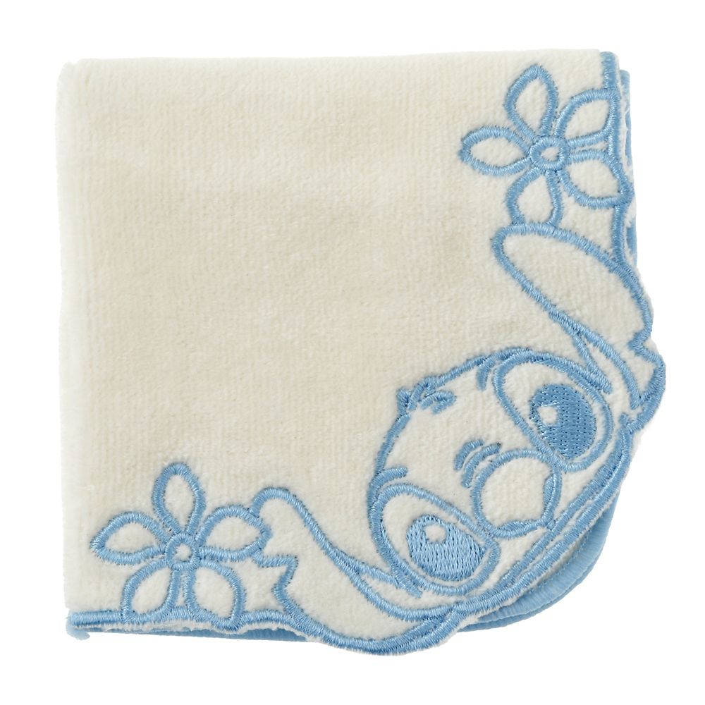 スティッチ ミニタオル ライン刺しゅう フェイス