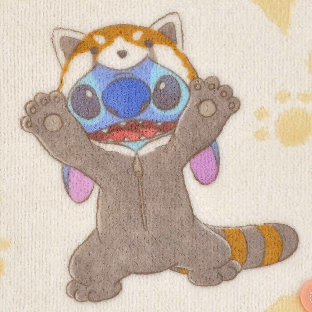 スティッチ ミニタオル Red panda Costume
