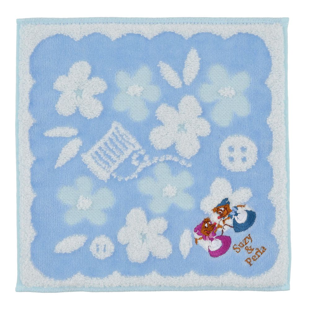 スージー＆パーラ ミニタオル スカラップ模様 Flower