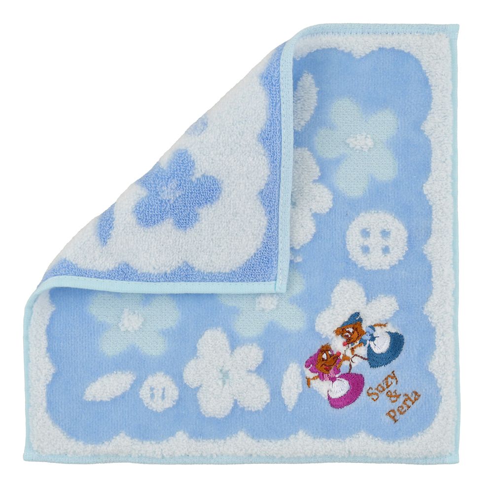 スージー＆パーラ ミニタオル スカラップ模様 Flower