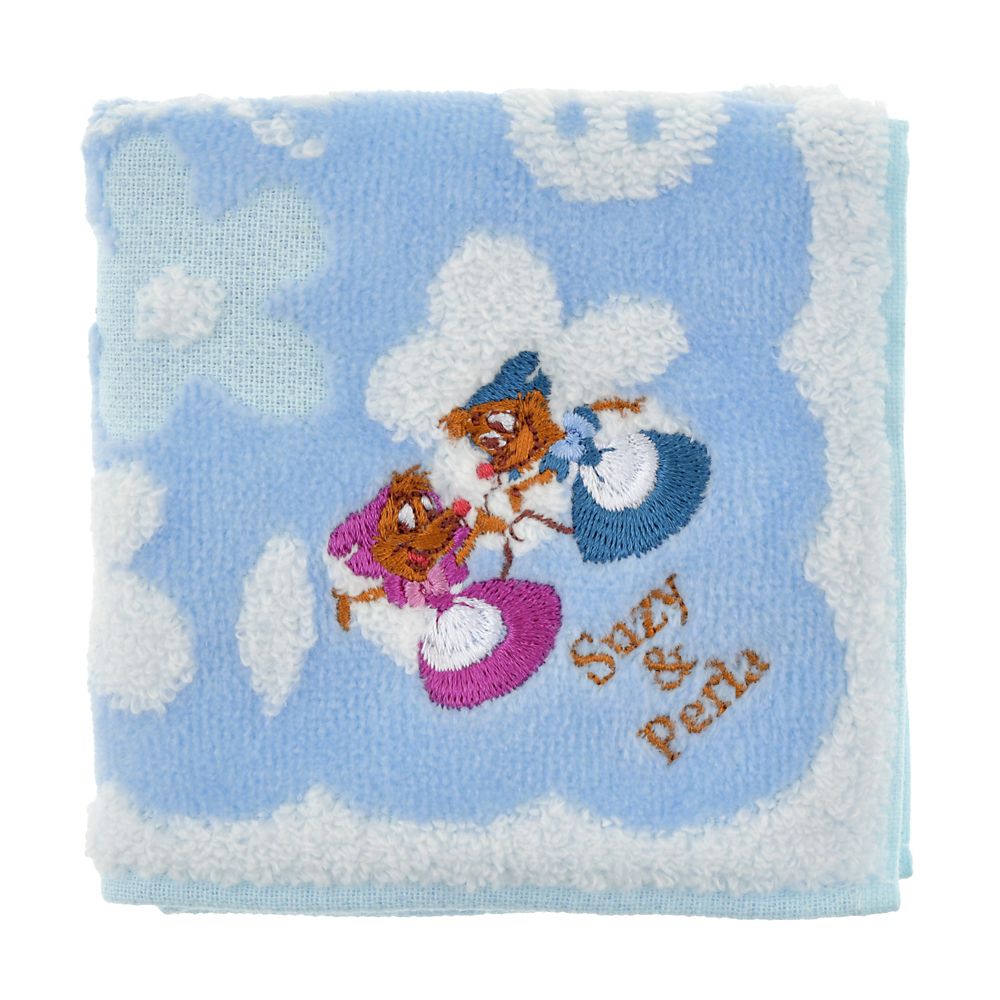 スージー＆パーラ ミニタオル スカラップ模様 Flower